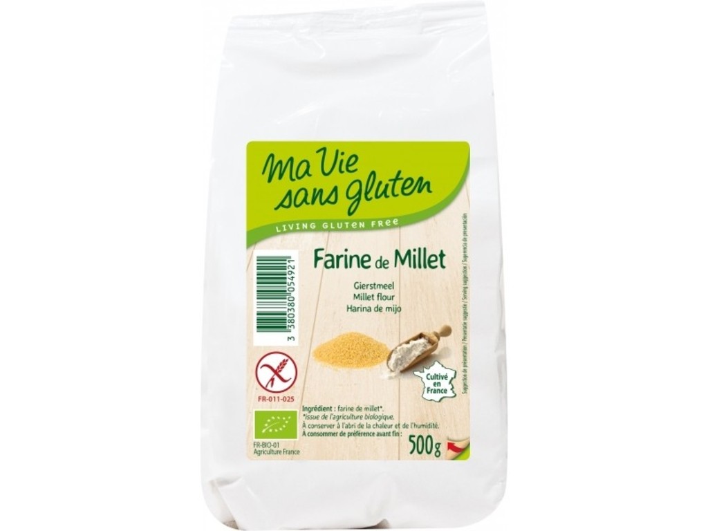 Farine de riz blanche 500gr - Moulin de Moulbaix